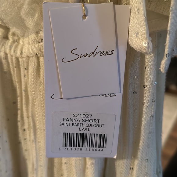 Sundress Fanya shirt in cream sparkle l/xl - Picture 4 of 4